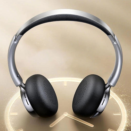 Ugreen HP207 Ασύρματα / Ενσύρματα Over Ear Ακουστικά με 80 ώρες Λειτουργίας Silver