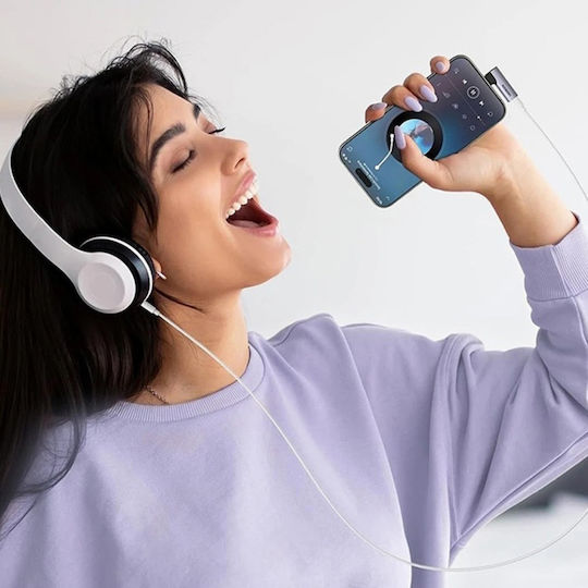 Ugreen Cm460 Konverter USB-C männlich auf 3.5mm weiblich Grau 1 Stück