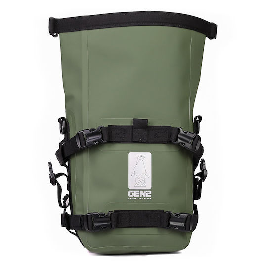 Gen2 Engine Dry Bag Bag for Motorcycle Protection Rails 7lt Khaki