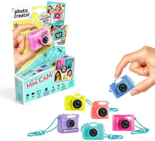 AS Photo Creator Mini Compact Φωτογραφική Μηχανή Ροζ