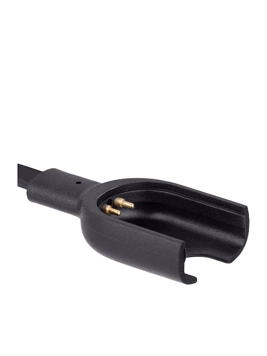 Akyga AK-SW-12 Charging Cable Ladegerät für Mi Band 3/Mi Smart Band 4 Schwarzς