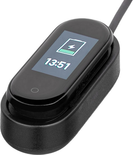 Akyga AK-SW-13 Charging Cable Wearable Charger Mi Band 3/Mi Smart Band 4 Blackς