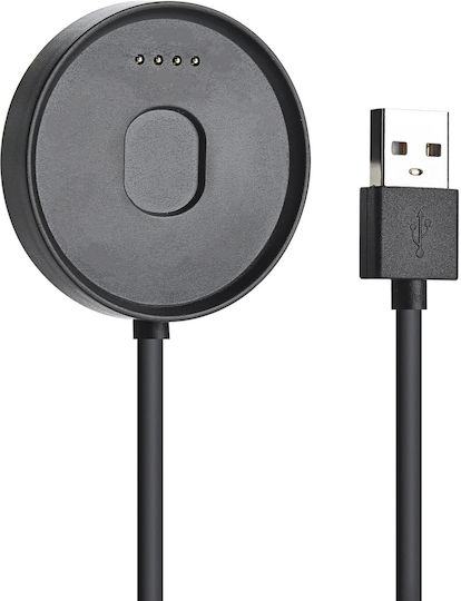Akyga Charging Cable Φορτιστής για Ticwatch S2, Ticwatch E2 Μαύρος