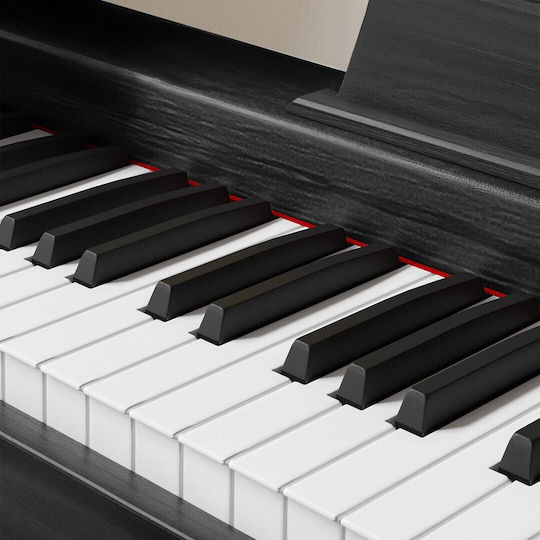Kruger & Matz Electric Stage Piano KMDP-45-BK with 88 Weighted Keys Black