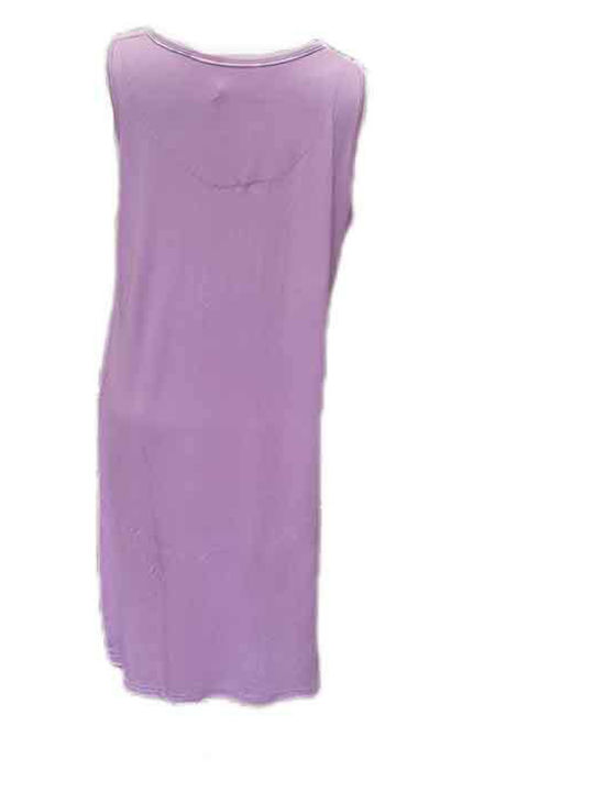 Jeannette Lingerie Καλοκαιρινό Γυναικείο Νυχτικό Μωβ