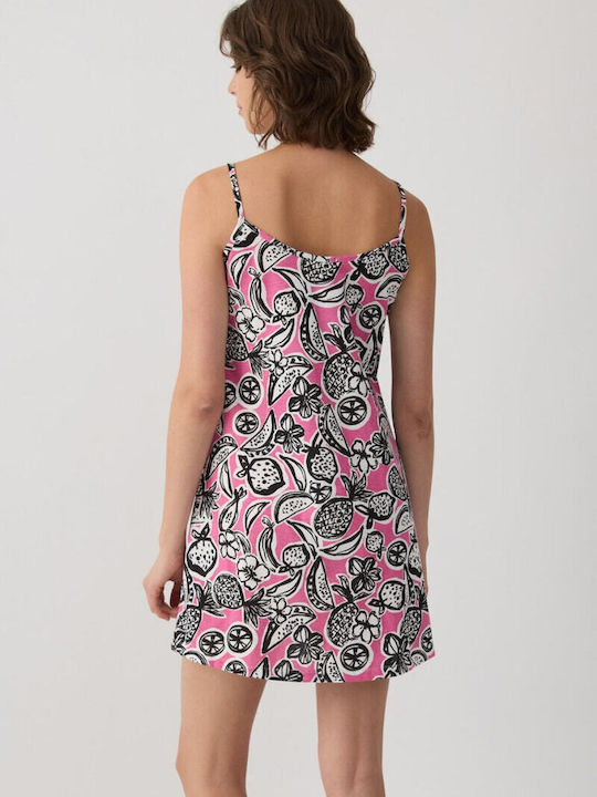 Minerva Summer Women's Nightgown Fuchsia
