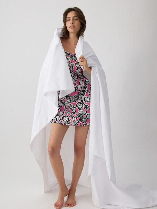 Minerva Summer Women's Nightgown Fuchsia