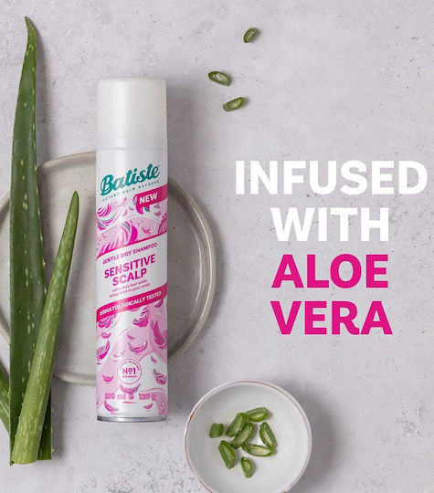 Batiste Ξηρό Σαμπουάν για το Ευαίσθητο Τριχωτό για Εύθραυστα Μαλλιά 200ml