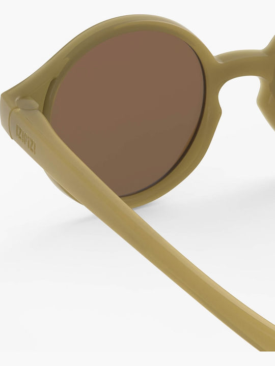 Izipizi #d Στρογγυλά Βρεφικά Γυαλιά Ηλίου με Polarized Φακό Πράσινα για 0-3 Ετών