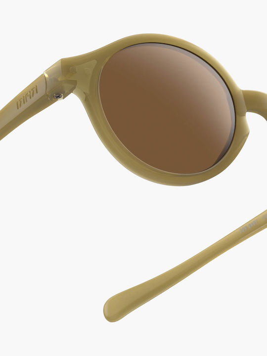 Izipizi #d Στρογγυλά Βρεφικά Γυαλιά Ηλίου με Polarized Φακό Πράσινα για 0-3 Ετών