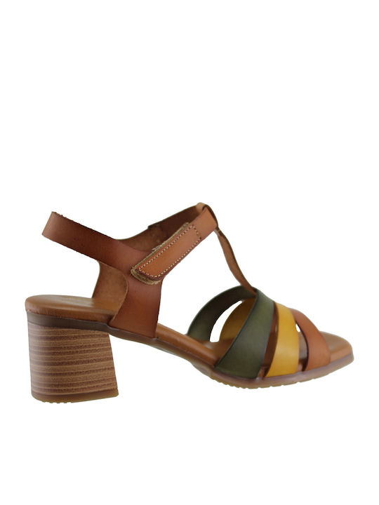 Leather Tabac Brown Sandals