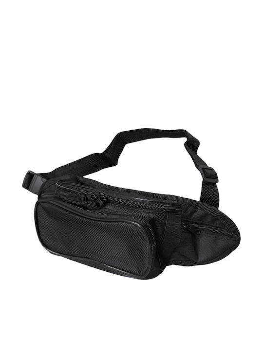 Детска Чанта За Кръст Черна 35x14x12см