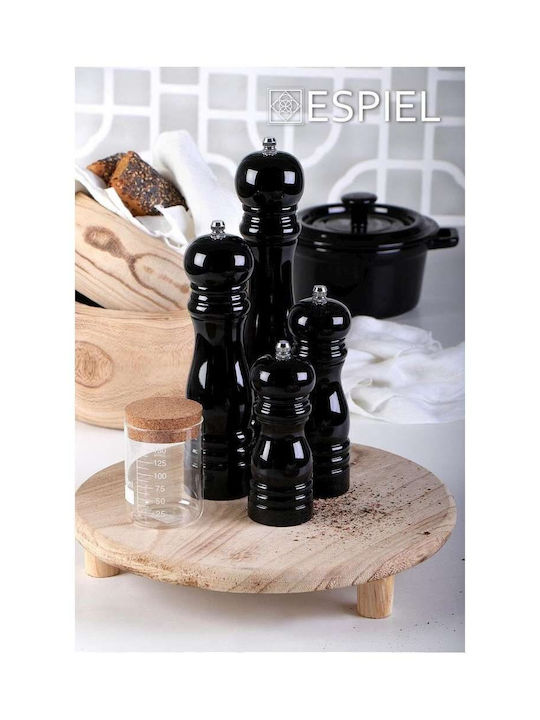 Espiel Manual Wooden Spice Mill in Black Colour 26cm