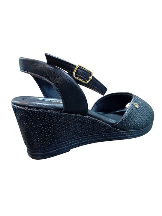 Sandale Anatomici Platforme Dama Negre