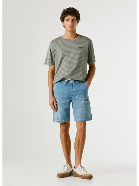 Men's Denim Blue Shorts