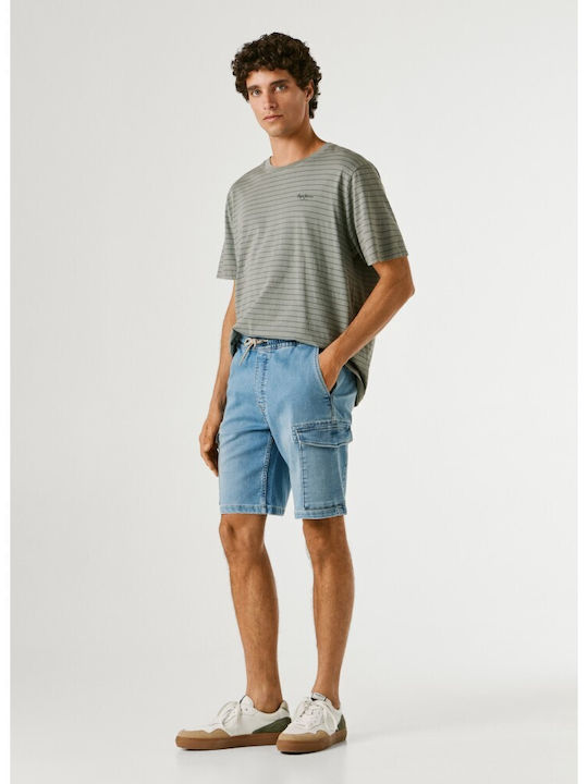 Men's Denim Blue Shorts