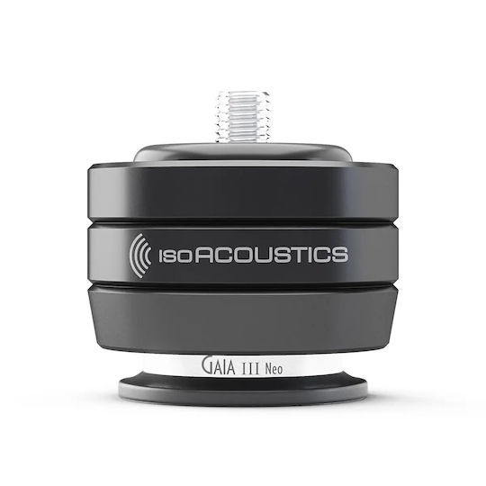 Isoacoustics Gaia Iii Neo Set Four High Isolation Speaker Shock Absorber Feet Black