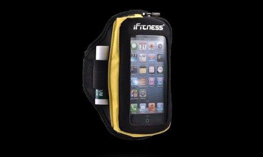 Ifit-0162 Ifitness Porkowiec Ръчна Лента Arm05 Черно Жълто S/M