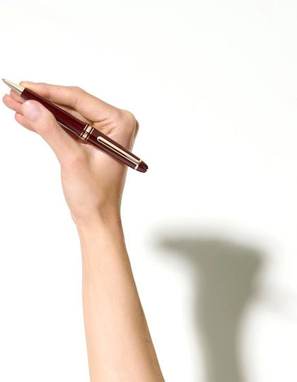 MontBlanc Meisterstuck Kugelschreiber Bordeaux Personalisierung