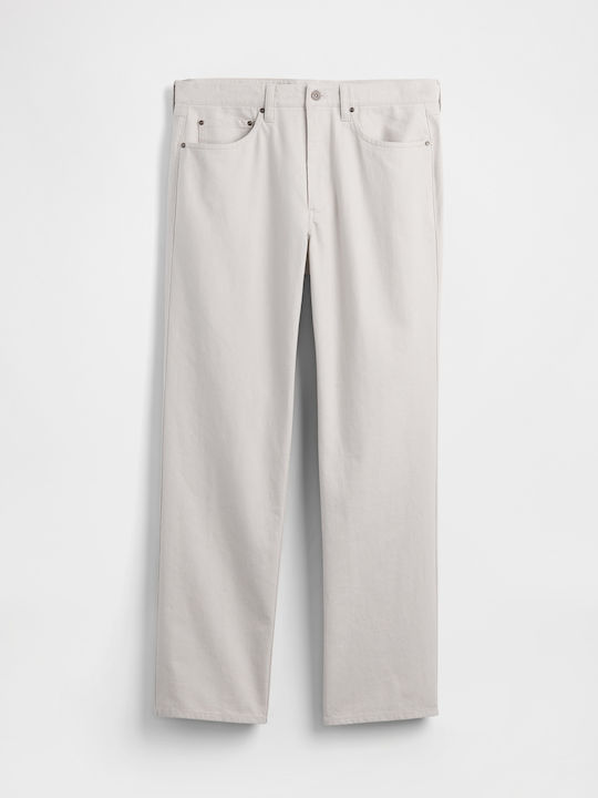 Men's Trousers Relaxed Fit Regular Grey