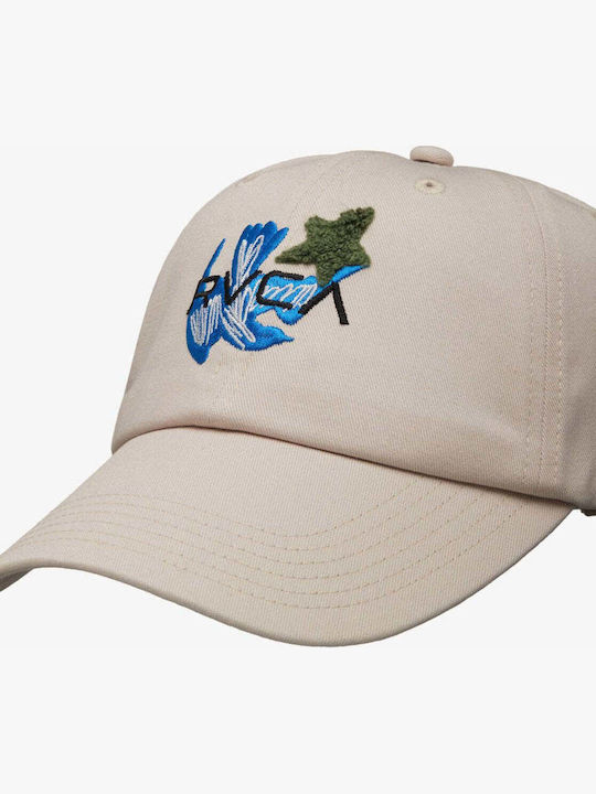 Rvca Unisex Antonia Figueiredo Bird Logo Cap Moonbeam Evyha03011-sez0
