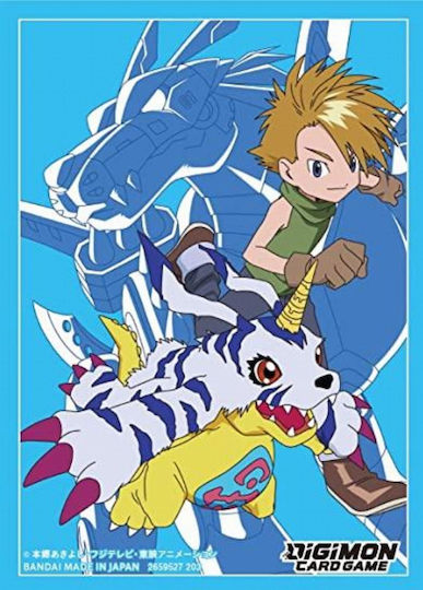 Bandai Spirits Digimon Card Game Ver.4 Card Sleeves Standard Size 60τμχ Red