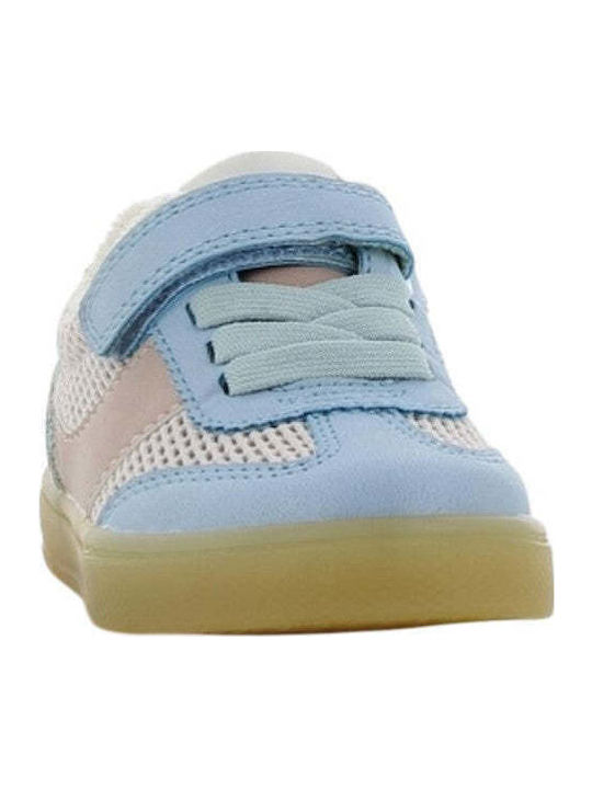Kids Sneakers Anatomic with Hoop & Loop Closure Light Blue