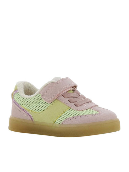 Kids Sneakers Anatomic with Hoop & Loop Closure Light Blue