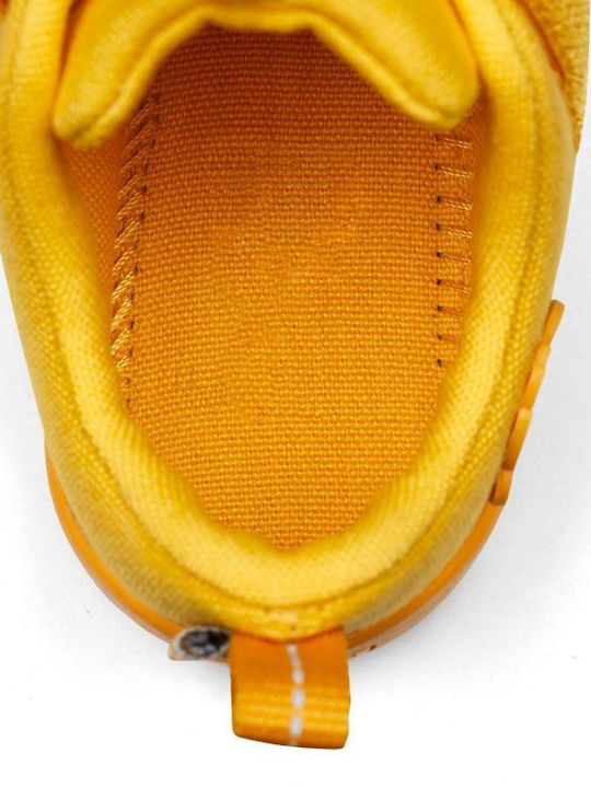 Kids Sneakers Anatomic with Hoop & Loop Closure Beige