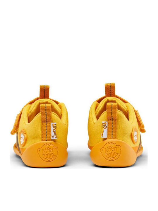 Kids Sneakers Anatomic with Hoop & Loop Closure Beige
