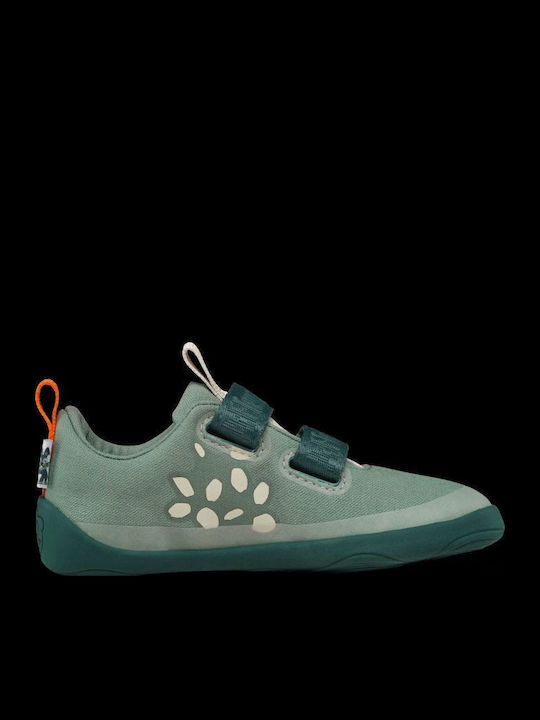Kids Sneakers Anatomic with Hoop & Loop Closure Beige