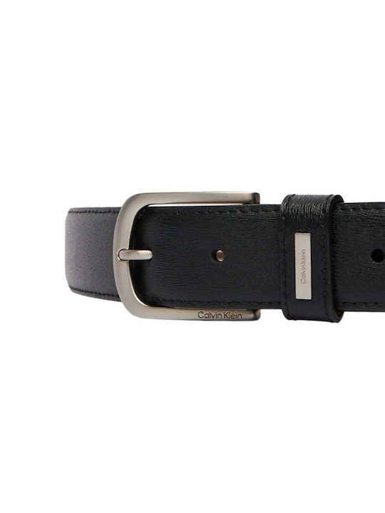 Herren Gürtel Leder Schwarz