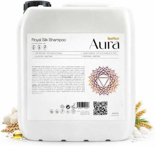 Burbur Aura Royal Silk Shampoo Dogs Cats 4l