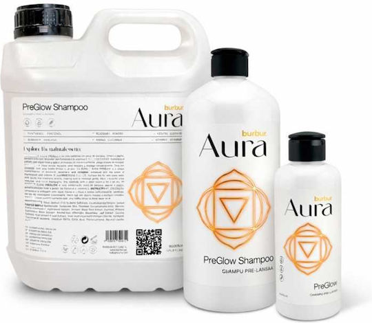 Burbur Aura Preglow Hundeshampoo für Hunde und Katzen 4l
