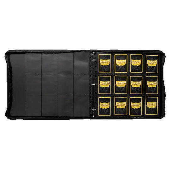 Dragon Shield Card Codex 576 Portofoliu Legătură Iron 12-Buzunare Dimensiune Standard Gri