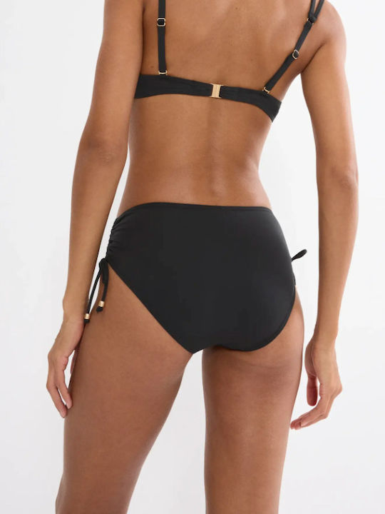 Summer Bikini Slip Μαύρο