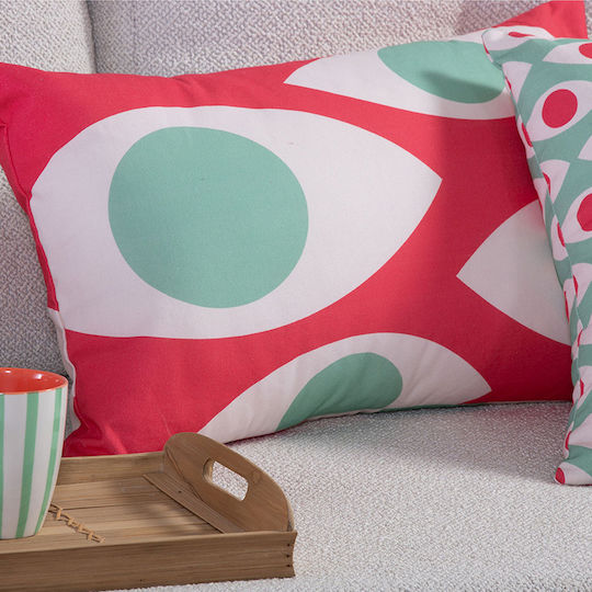 Nef-Nef Homeware Калъф За Възглавница High Option От 100% Памук Фуксия 35x55см