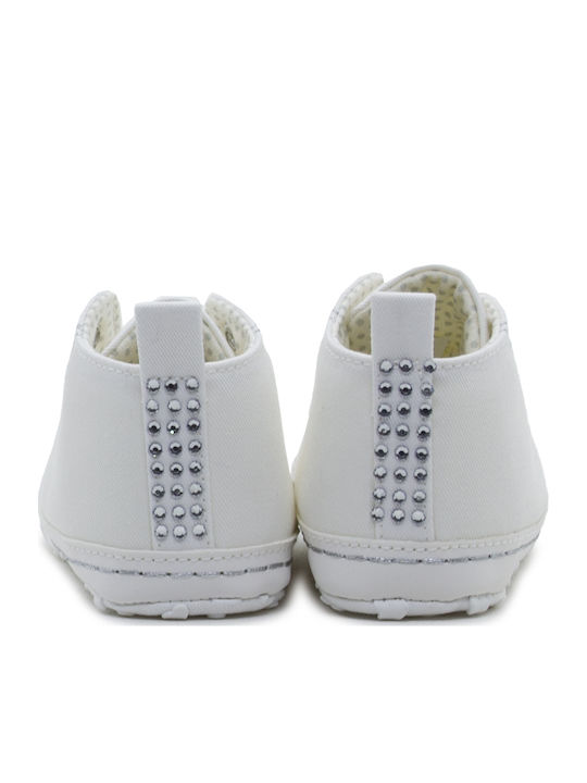 EMC Βρεφικά Sneakers Αγκαλιάς Λευκά