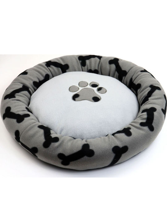Animal Poof Dog White 60x60cm Animal Poof Dog White 60x60cm