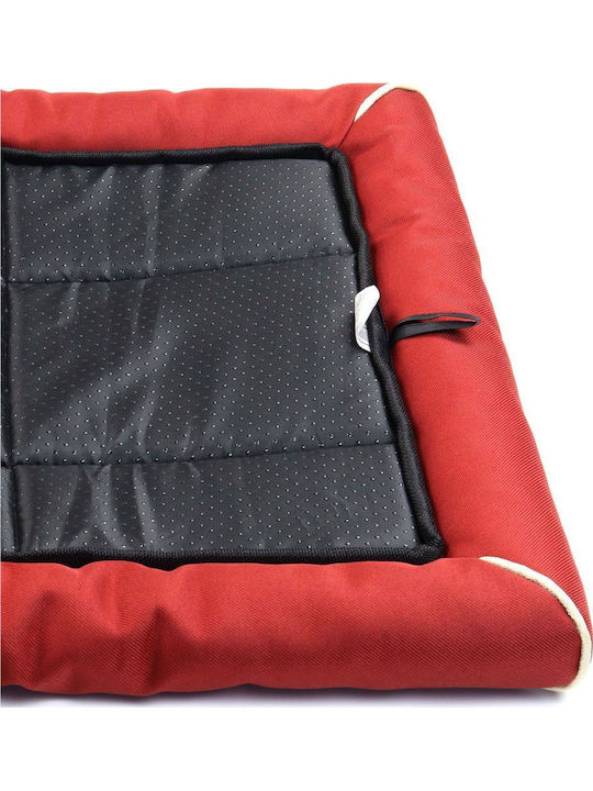 Animal Mattress Dog Rectangle Burgundy 57x43cm