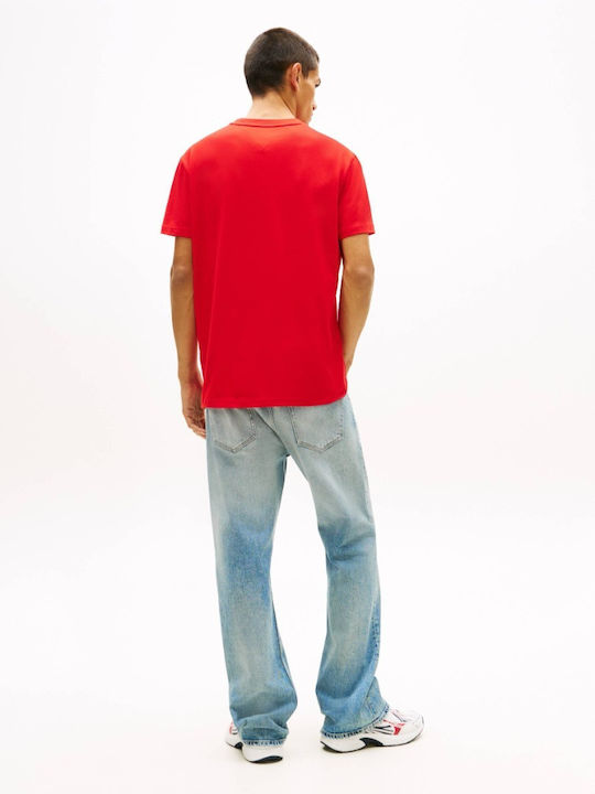 Signature T-shirt Κόκκινο