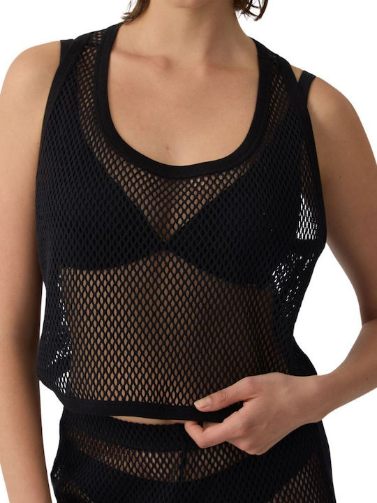 Minerva Women's Beach Top Black