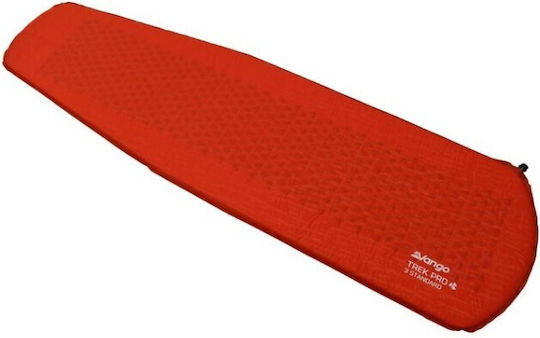 Vango Trek 3 Standard Самонадуване Единично Подложка за къмпинг 183x51см С дебелина 3см в Червен цвят
