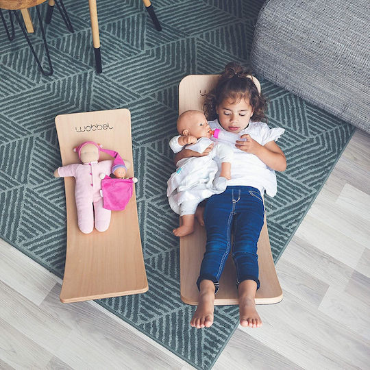 Wooden Balance Board Felt Forest