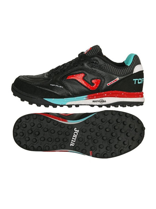 Joma Top Flex Rebound Футболни Обувки с Гумена Подметка TF Черни