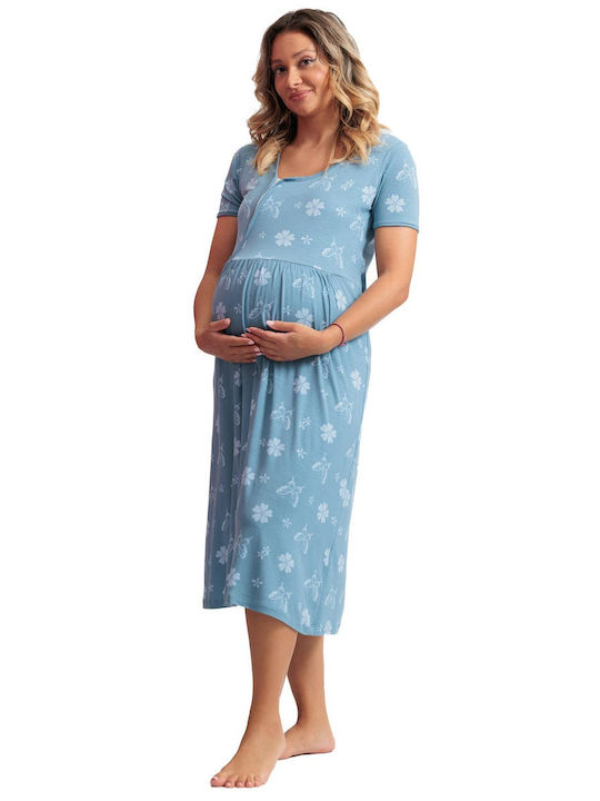 Angel's Secret Maternity And Breastfeeding Nightgown