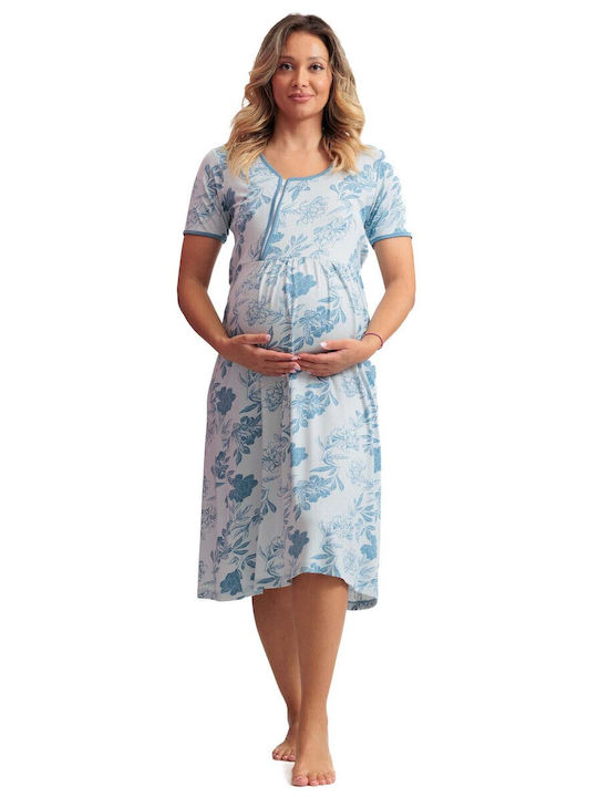 Angel's Secret Maternity And Breastfeeding Nightgown