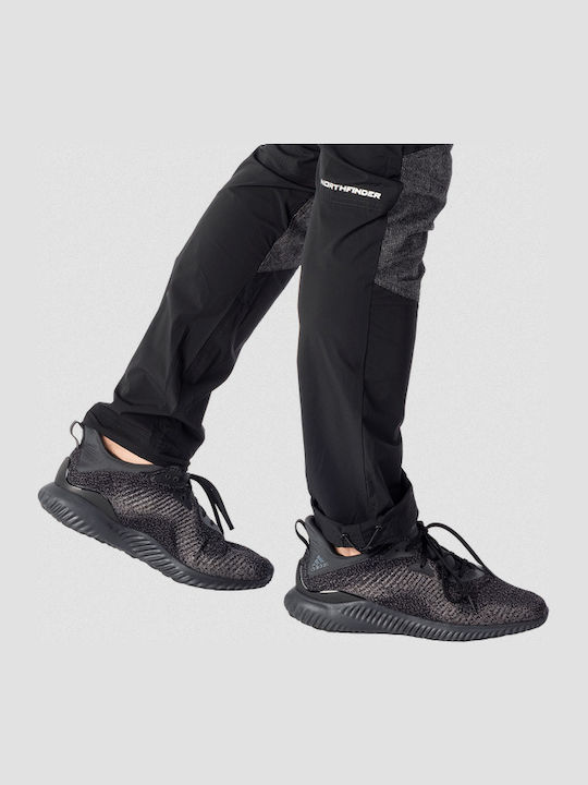 Northfinder Men's Long Hiking Trousers Black