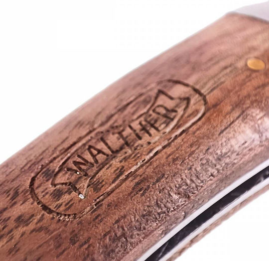 Walther Drop 2 Pocket Knife in Leather Sheath