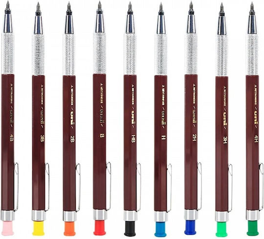 Uni Mitsubishi Mechanische Bleistift 2mm Mh-500 Mh500 Nasengröße F